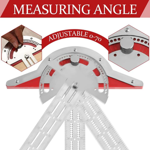 Ultra Accurate Ruler™ | Justerbar kantlinjal for trebearbeiding